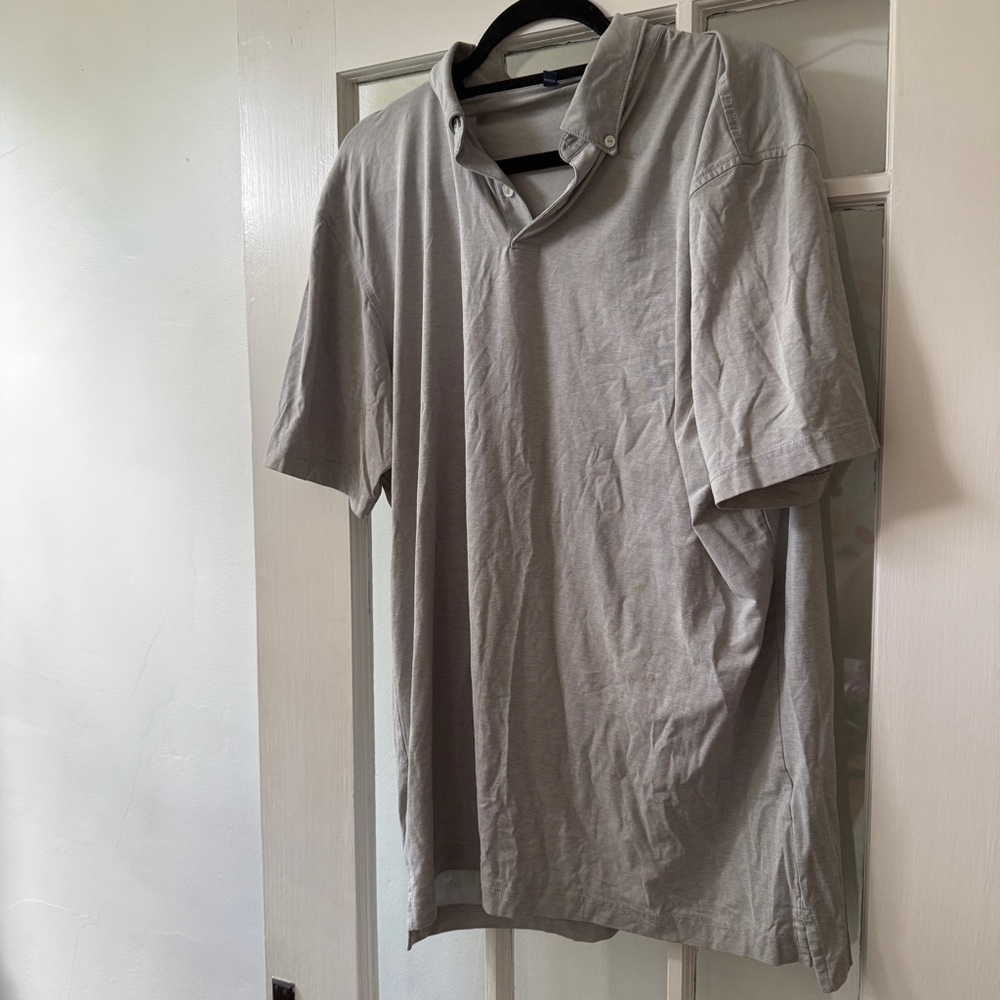 Weathered Grey Peter Millar Polo